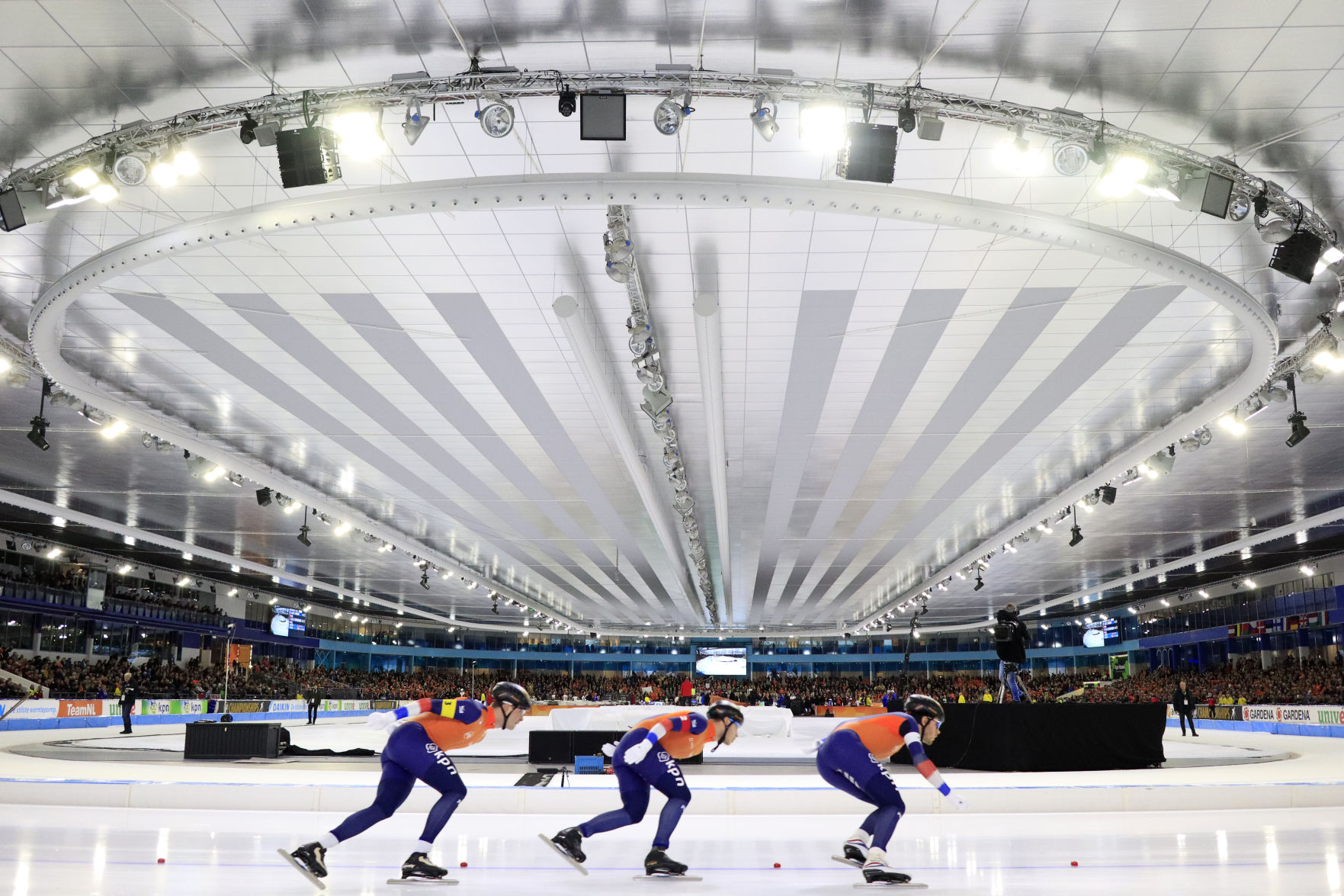 APTOPIX Netherlands Speed Skating European